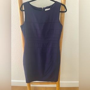 Calvin Klein Navy Blue Dress
